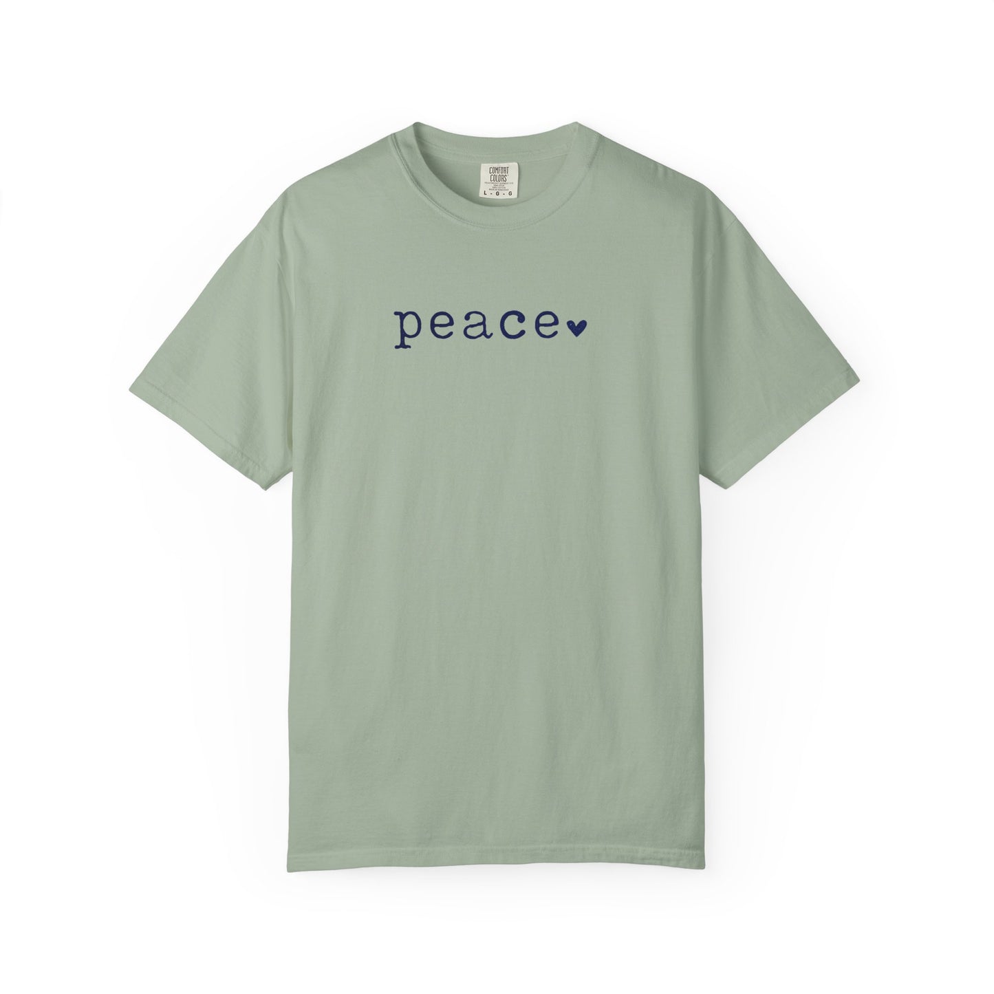 Peace T-Shirt | Minimalist Graphic Tee | Comfort Colors Shirt