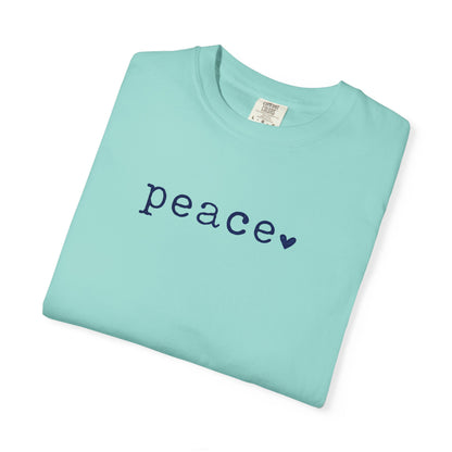 Peace T-Shirt | Minimalist Graphic Tee | Comfort Colors Shirt
