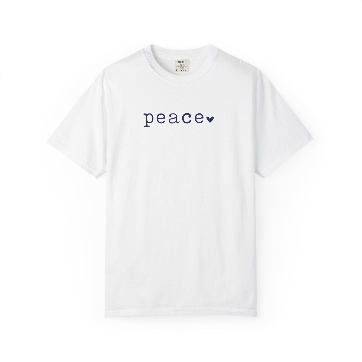 Peace T-Shirt | Minimalist Graphic Tee | Comfort Colors Shirt