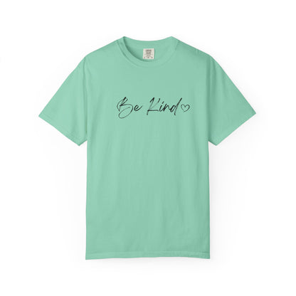 Minimalist Be Kind Shirt with Heart