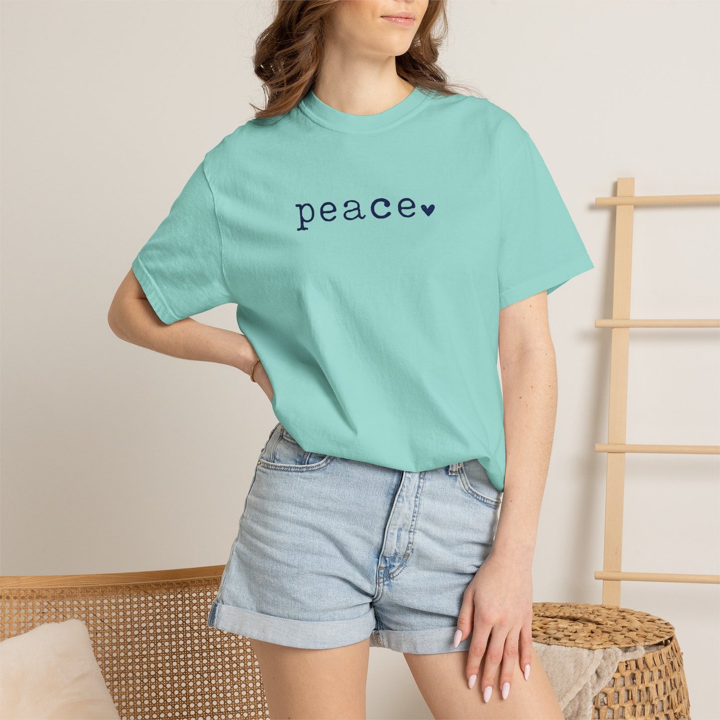 Peace T-Shirt | Minimalist Graphic Tee | Comfort Colors Shirt