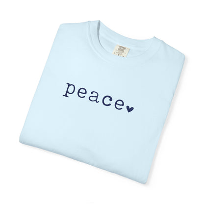 Peace T-Shirt | Minimalist Graphic Tee | Comfort Colors Shirt
