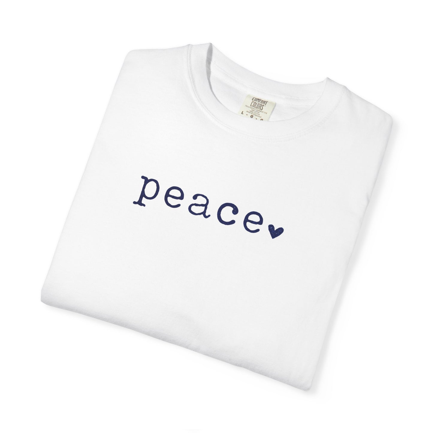 Peace T-Shirt | Minimalist Graphic Tee | Comfort Colors Shirt