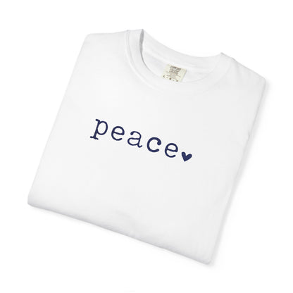 Peace T-Shirt | Minimalist Graphic Tee | Comfort Colors Shirt