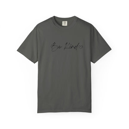 Minimalist Be Kind Shirt with Heart
