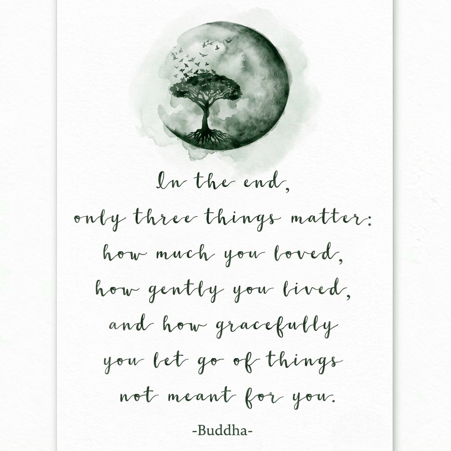 Buddha Quote Printable Wall Art | Digital Download