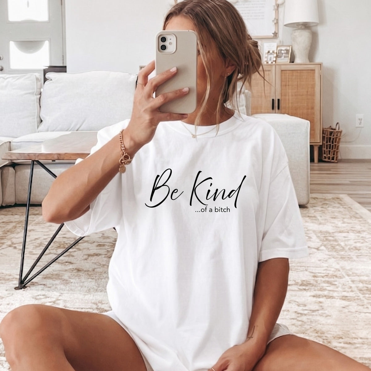 Be Kind... Kind of a Bitch Comfort Colors Shirt | Funny Sarcastic Tee